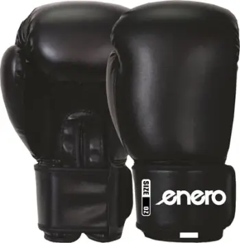 Doreza boksi Enero 1057699, 10 oz, lëkurë dhie, të kuqe