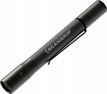 Elektrik stilolaps Scangrip FLASH PEN R, LED, i rikarikueshëm, i zi
