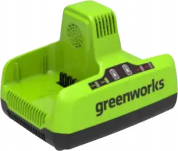 Karikues baterie Greenworks G60x2UC6, 60V, 6A, dy slote