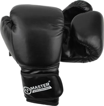 Doreza boksi Master MASTER, 14 oz, PU, të zeza - 1