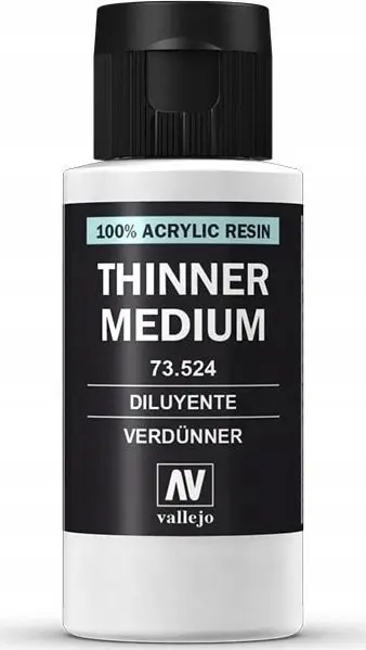 Medium hollues Vallejo 73524, për bojëra akrilike, 60ml