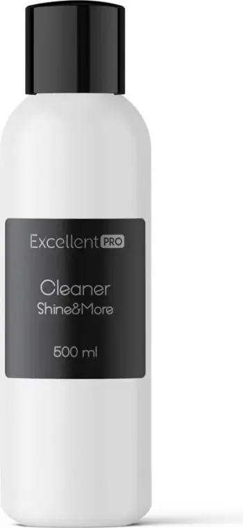 Pastrues dhe rritës shkëlqimi për thonj për femra Excellent PRO Shine&More 2-in-1, 500ml