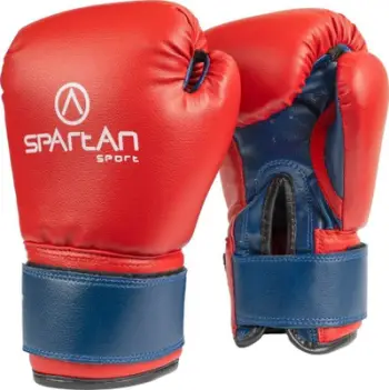 Doreza boksi Spartan, fëmijë, 6 oz, PU, të kuqe