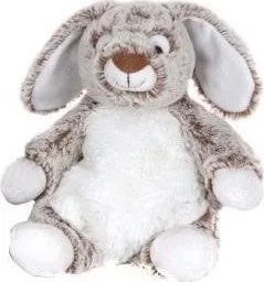 Lepur prej pelushi Milli Rabbit, 21 cm, kafe e çelët - 1