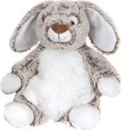Lepur prej pelushi Milli Rabbit, 21 cm, kafe e çelët
