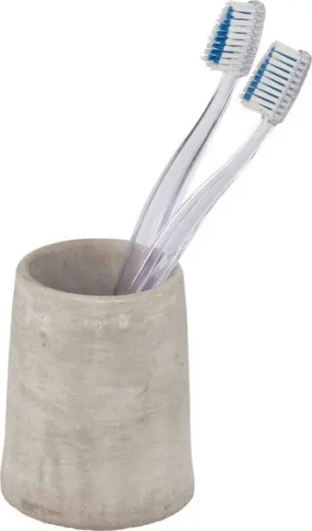 Gotë furçash dhëmbësh Wenko Standing, çimento, gri