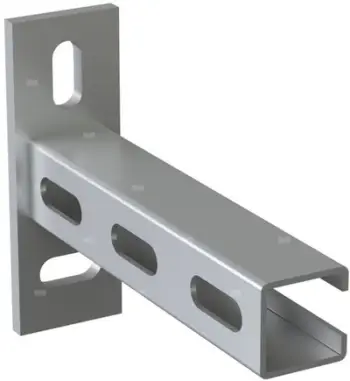 Konsolë montimi Obo Bettermann SS90A, 300mm, çelik i galvanizuar, gri