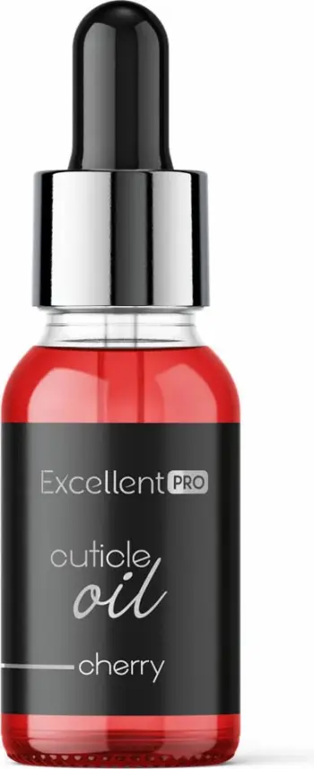 Vaj për kutikula dhe thonj për femra Excellent PRO Cherry, 10ml