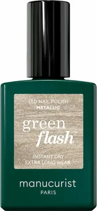 Llak për thonj për femra Manucurist Green Flash Metallic 15ml