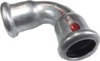 Lak 90° Sanha Therm, 15 mm, çelik karboni