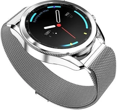 Rrip dore Mercury Mesh për Apple Watch, 38/40/41 mm, çelik inox, argjendtë - 1