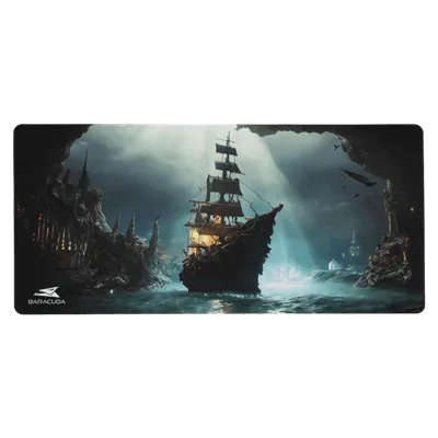 Mauspad Gaming Baracuda Ghostship, BGMP-02, 750x350, L - 1