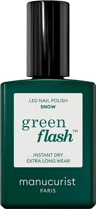 Llak për thonj Manucurist Green Flash për femra Snow 15ml