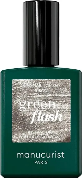 Llak për thonj Manucurist Green Flash për femra Disco 15ml - 1