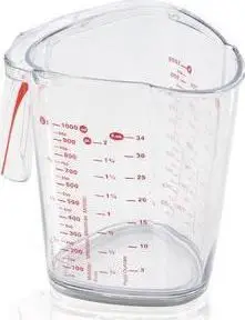 Gotë matëse Leifheit Comfortline, 1L, plastike, transparente