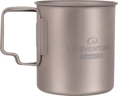 Gotë kampingu Titanium Camping, titan, 400 ml, argjendi - 1