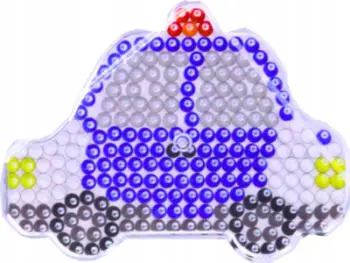Set rruaza me hekurosje Iron on Beads, shabllon makinë policie, shumëngjyrëshe
