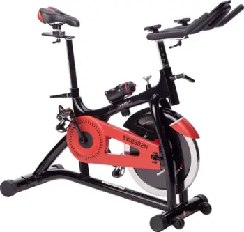 Biçikletë spinning HMS SW8902N, rrotë fluturuese 18kg, deri 120kg, e zezë