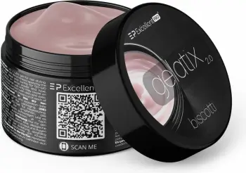 Xhel ndërtues për thonj Excellent PRO Gelatix 2.0 Biscotti për femra, 15g