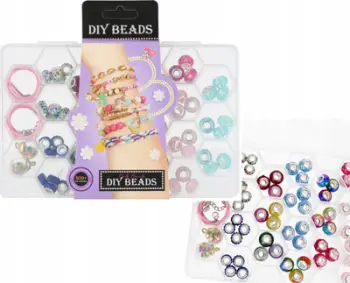Set rruazash euro-trade Mega Creative 544853, kuti organizuese plastike, fije rozë, shumëngjyrëshe