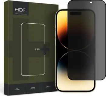 Xham mbrojtës Hofi Anti Spy Glass Pro+, iPhone 15 Pro Max, privacy, transparent