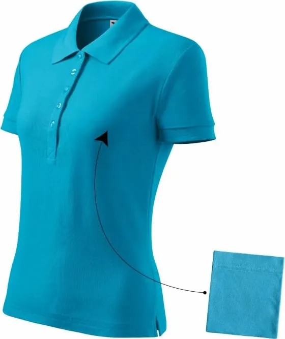 Maicë polo Malfini për femra, ngjyrë blu - 1