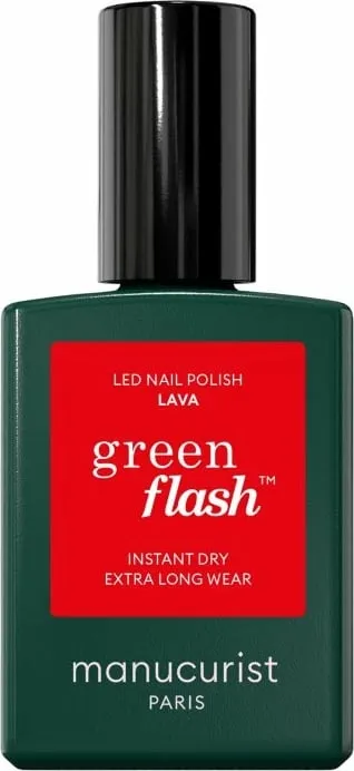 Llak për thonj për femra Manucurist Green Flash Lava 15ml - 1