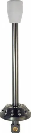 Short shifter BMW E30 E46, CNC duralumin, GunMetal me kokë të bardhë - 1