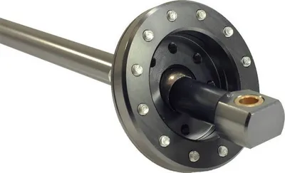 Short shifter BMW E30 E46, CNC duralumin, GunMetal me kokë të bardhë - 2
