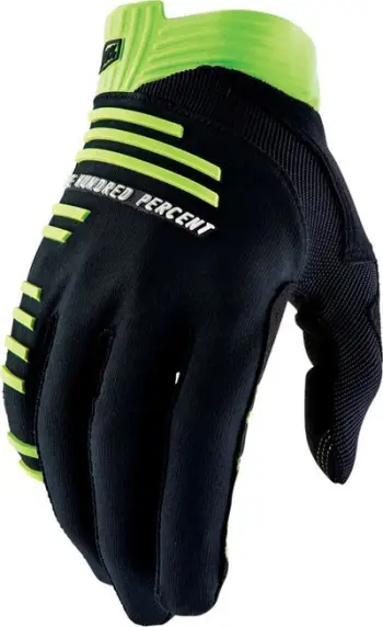 Doreza çiklizmi 100% R-CORE, madhësia L, Black Lime, të zeza jeshile