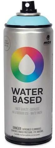 Sprej bojë me bazë uji MTN, Gumball Blue, 400ml