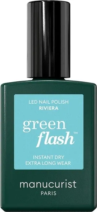 Llak për thonj për femra Manucurist Green Flash Riviera, 15ml - 1