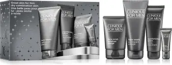 Set për fytyrë për meshkuj Clinique Great Skin for Him, 4 copë