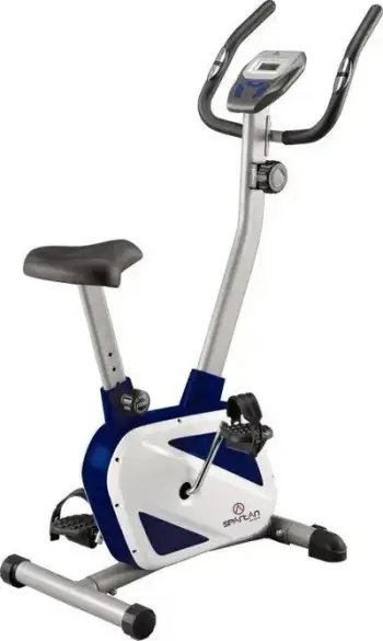 Biçikletë stërvitjeje Domyos Home Trainer Magnetic 700, sistem magnetik, kompjuter trajnimi, gri