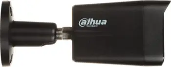 Kamerë IP Dahua IPC-HFW1839TC-A-IL-0280B, 4K UHD, Smart Dual Light, e zezë