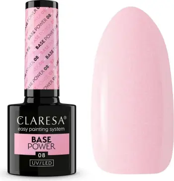 Bazë hibride për thonj Claresa Power Hybrid Base 08 për femra 5g