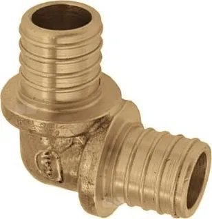 Kont i brendshëm 90° KAN Therm Push, 18x2.5, mesing - 1