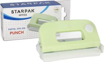 Makinë për vrima Starpak Hole Punch 310, pastel jeshile