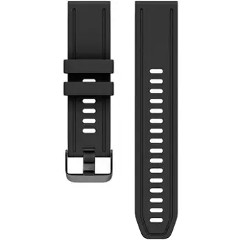 Rrip dore për orë Eternico Essential Universal QuickFit, 20mm, silikon, i zi