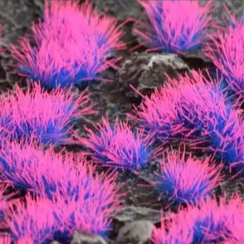 Tufa bari dekorative Gamers Grass Special Tufts, 4 mm, Alien Neon Wild, shumëngjyrëshe