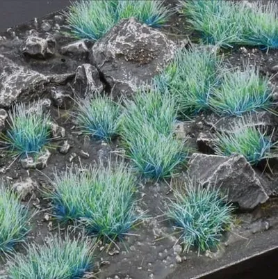 Tufa bari dekorative Gamers Grass Special Tufts, 6 mm, Alien Turquoise Wild - 1