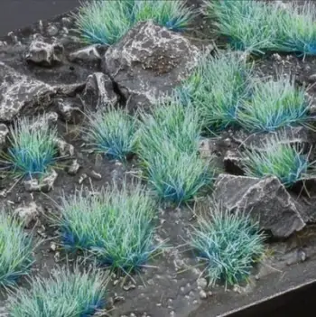 Tufa bari dekorative Gamers Grass Special Tufts, 6 mm, Alien Turquoise Wild