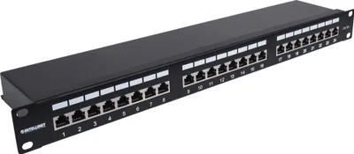 Patch panel Intellinet Cat6a FTP, 24 porta, 1U, i zi - 2