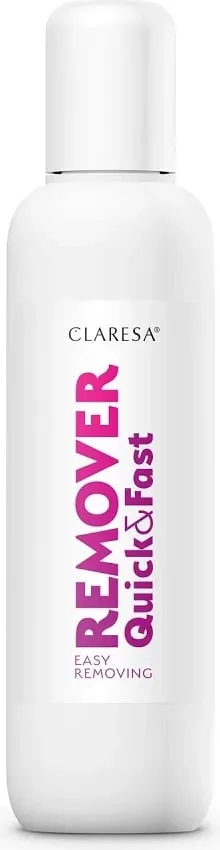 Remover për llak hibrid Claresa Quick & Fast Acetone për femra, 100ml - 1