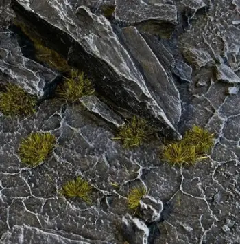 Tufa dekorative bari Gamers Grass Special Tufts, 2 mm, ngjyrë myshk i errët