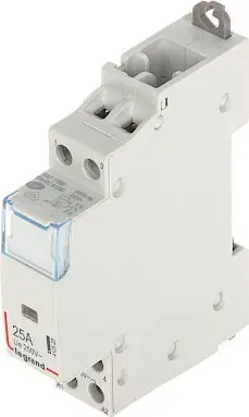 Kontaktor modular Legrand LE-412523, 25A, 250V AC, i bardhë