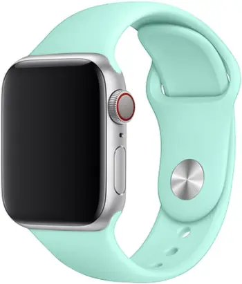 Rrip dore për smartwatch Eternico Essential, për Apple Watch 38mm 40mm 41mm, madhësi S M, jeshile e çelët