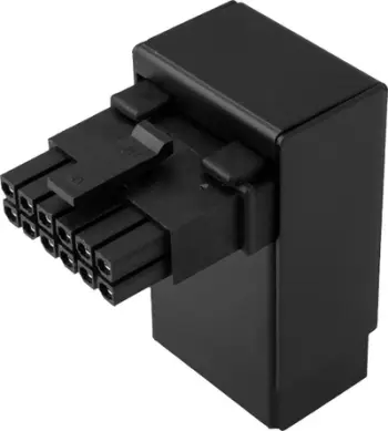 Adapter këndor Kolink Core Pro 12VHPWR 16-Pin Type 2, 90°, i zi