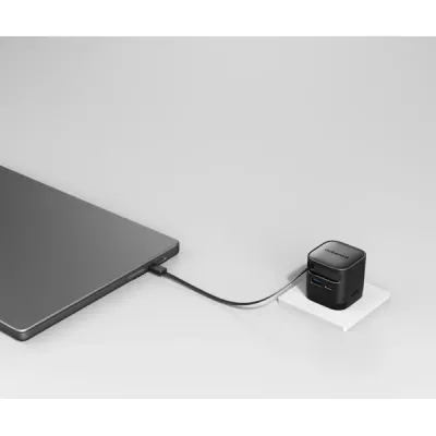 Karikues Cubenest S3D2 PD GaN, 65W, me kabllo USB C, i zi - 8
