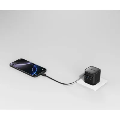 Karikues Cubenest S3D2 PD GaN, 65W, me kabllo USB C, i zi - 9
